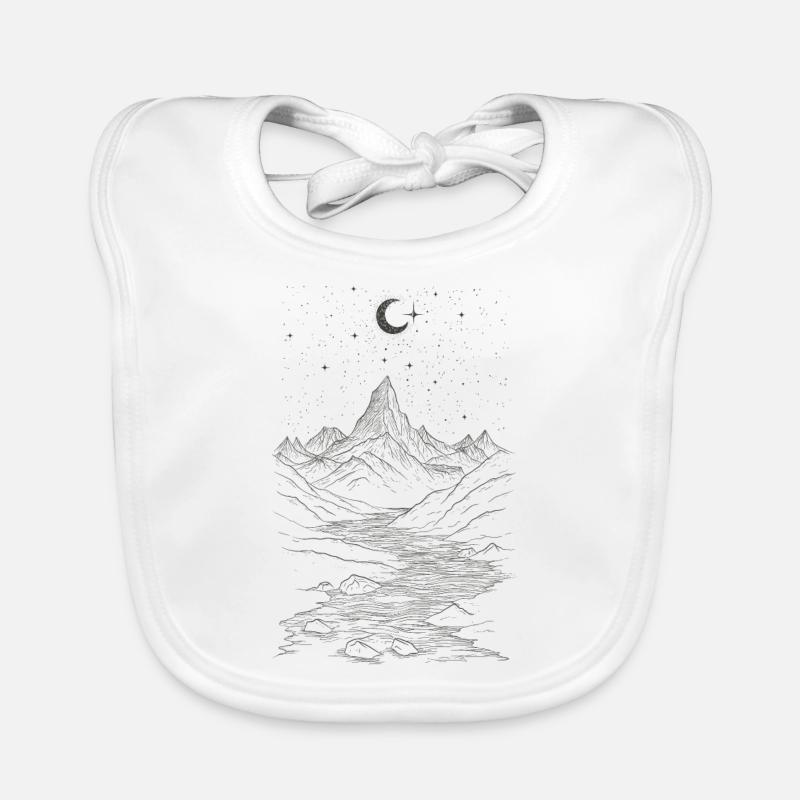 Hoher Gipfel Baby Bio-Lätzchen