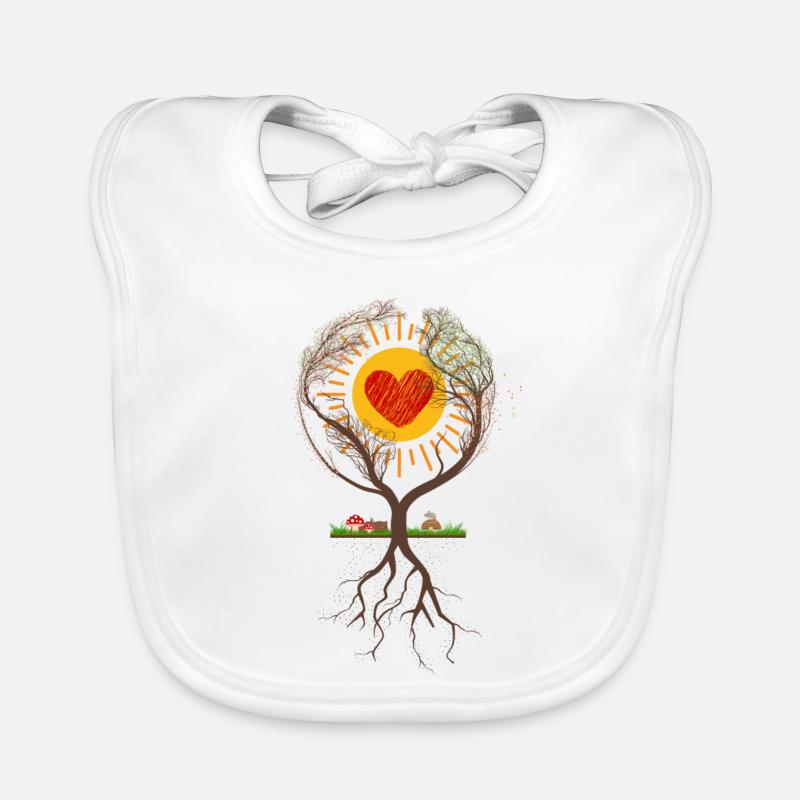 Waldmäuse Baby Bio-Lätzchen