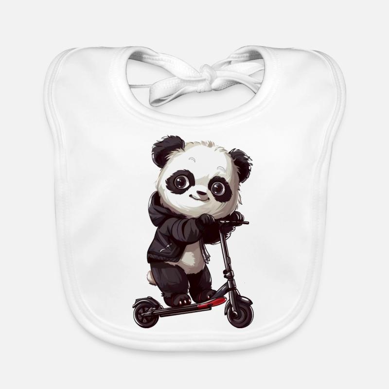 Panda Roller Baby Bio-Lätzchen