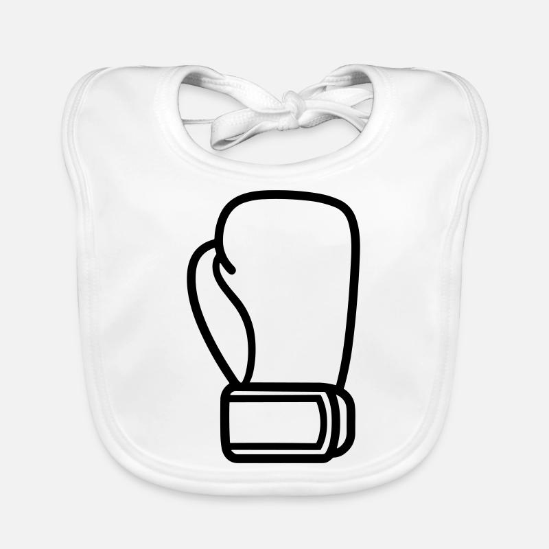 Boxing Glove Organic Baby Bibs