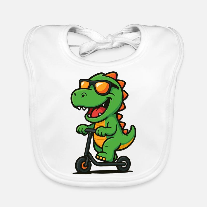 dino roller Baby Bio-Lätzchen