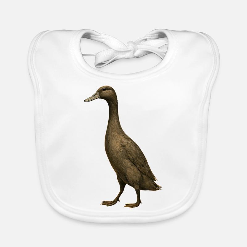 Drôle de canard canard éleveur de canard élevage de canard Bavoir bio Bébé