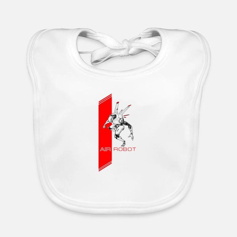 air robot Organic Baby Bibs