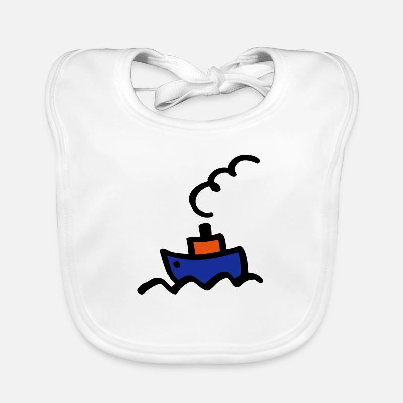 bateau Bavoir bio Bébé