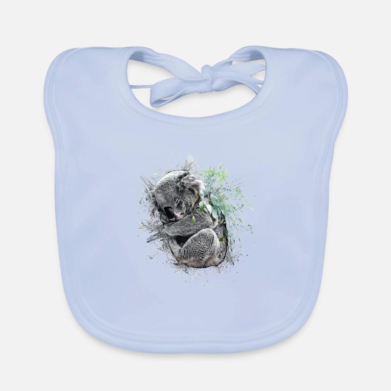 Koala bear Organic Baby Bibs