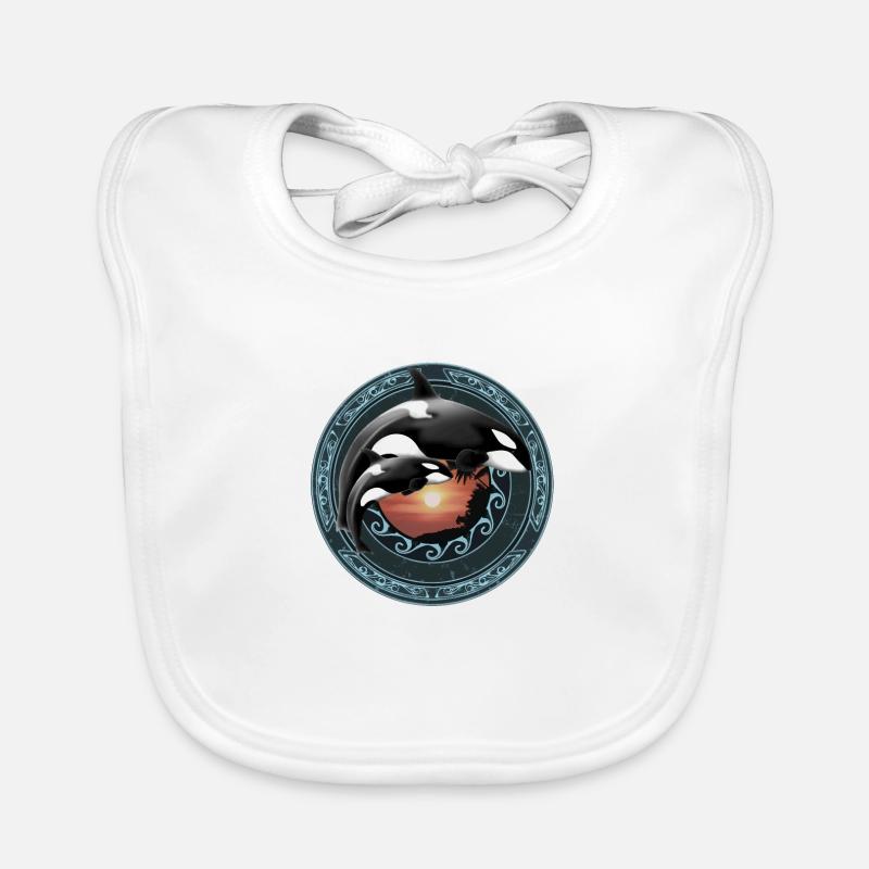 Orque orque Bavoir bio Bébé