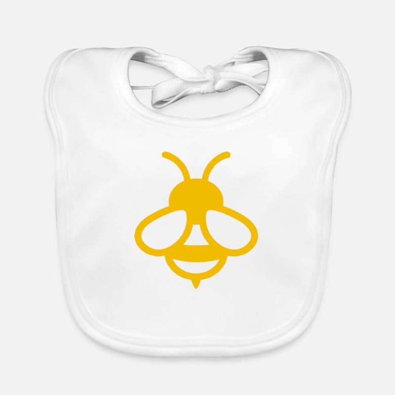 Abeille comique Bavoir bio Bébé