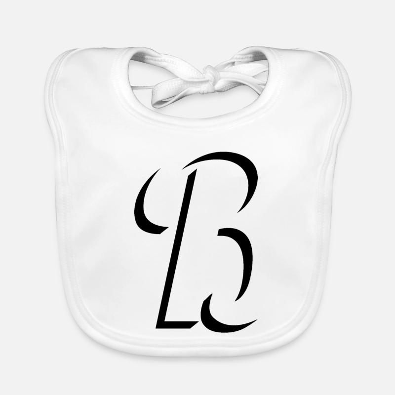 Letter B, Name, der Buchstabe B Baby Bio-Lätzchen
