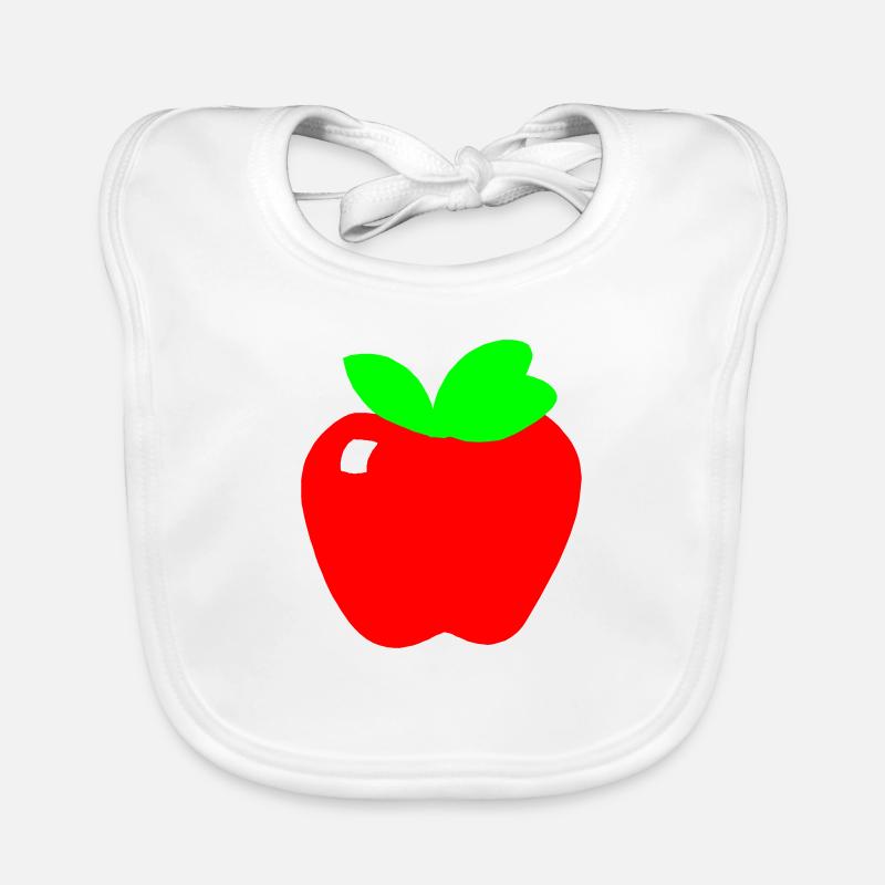 Apfel Baby Bio-Lätzchen