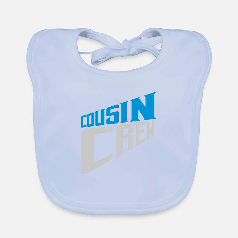 Logo de l’équipe Cousin Crew Bavoir bio Bébé