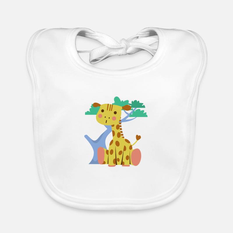 Giraffe Baby Bio-Lätzchen
