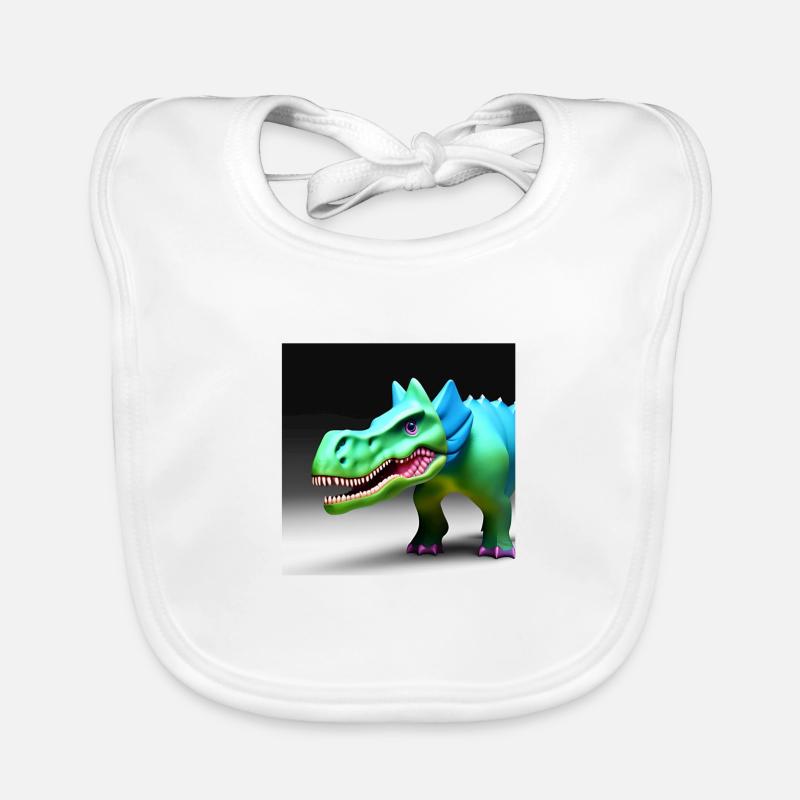 Dinosaur Organic Baby Bibs