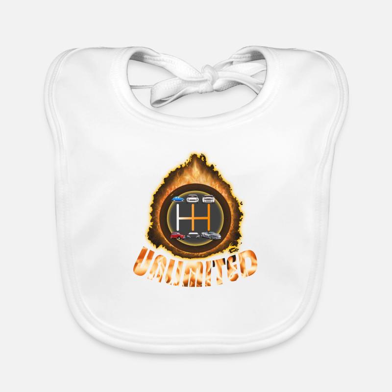 Gearshift Auto Organic Baby Bibs