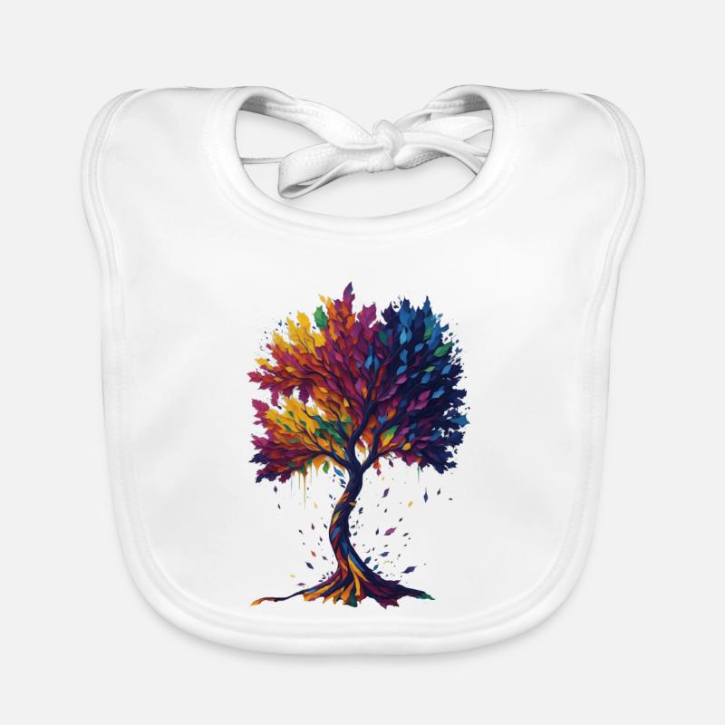Arbre de vie Bavoir bio Bébé