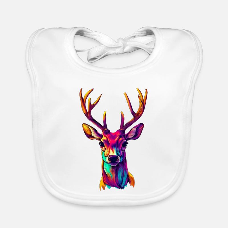 Deer Organic Baby Bibs