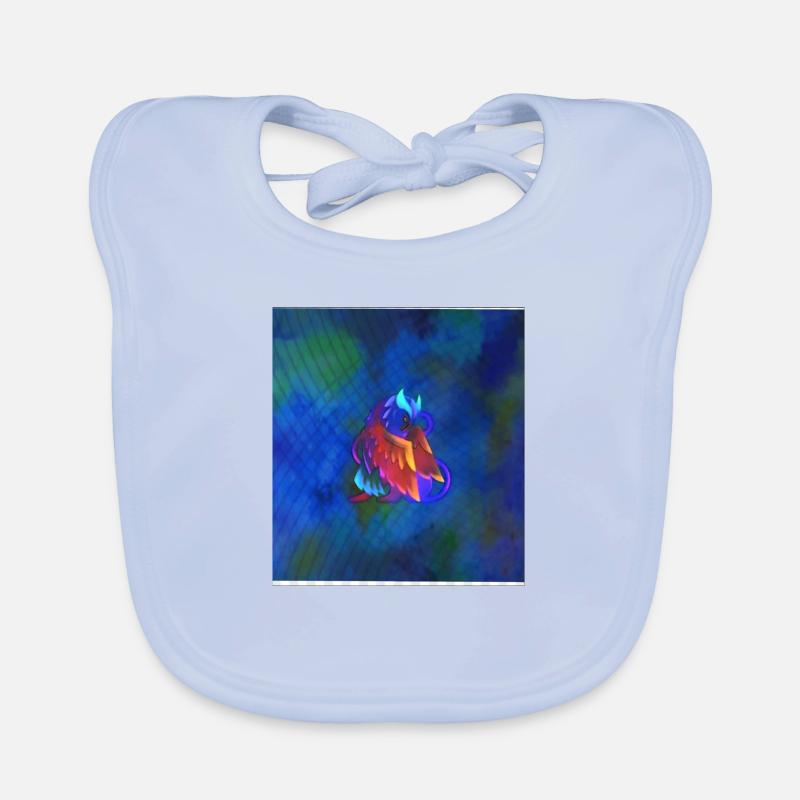 Conception de hibou Bavoir bio Bébé