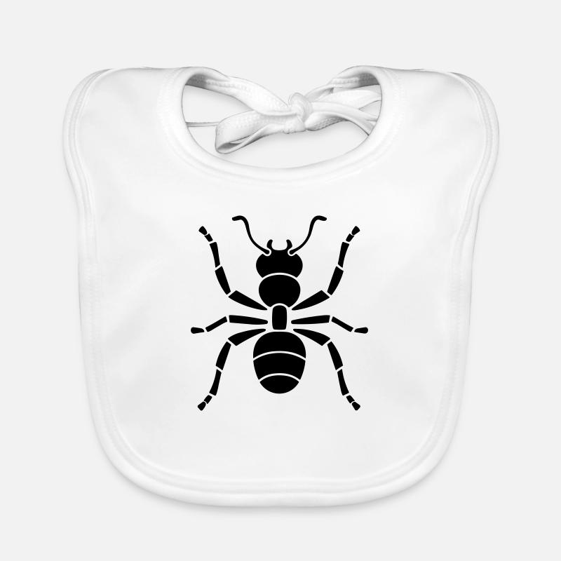 ant Organic Baby Bibs