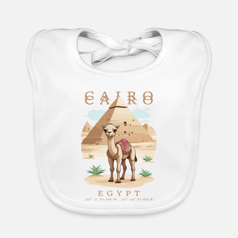 Le Caire, Égypte Bavoir bio Bébé