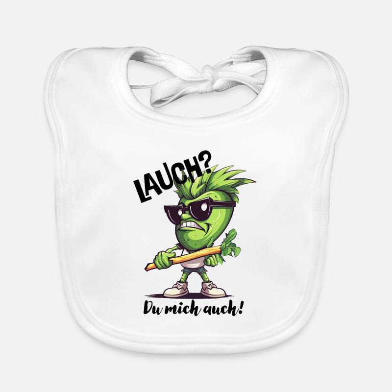 Leek Organic Baby Bibs