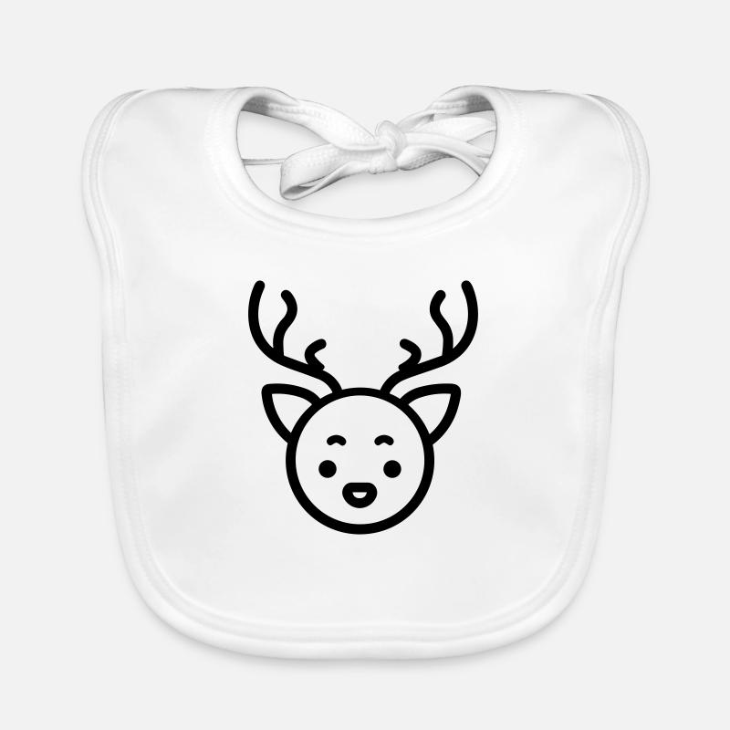 reindeer Organic Baby Bibs