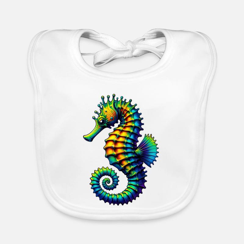 Hippocampe Bavoir bio Bébé