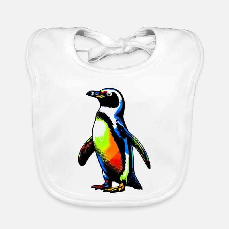 Pinguin Baby Bio-Lätzchen