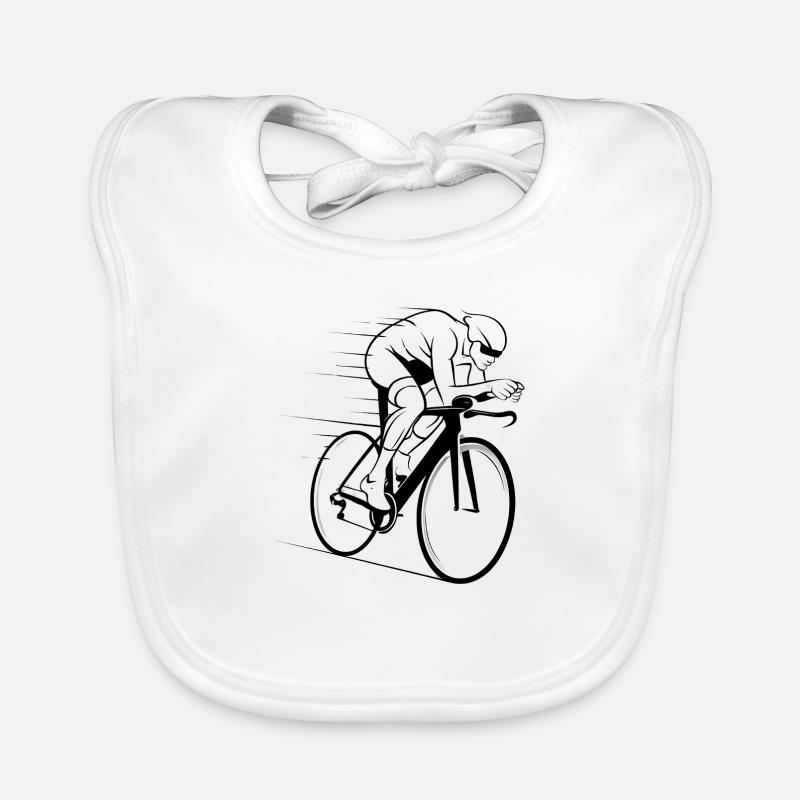 Radfahrer Baby Bio-Lätzchen