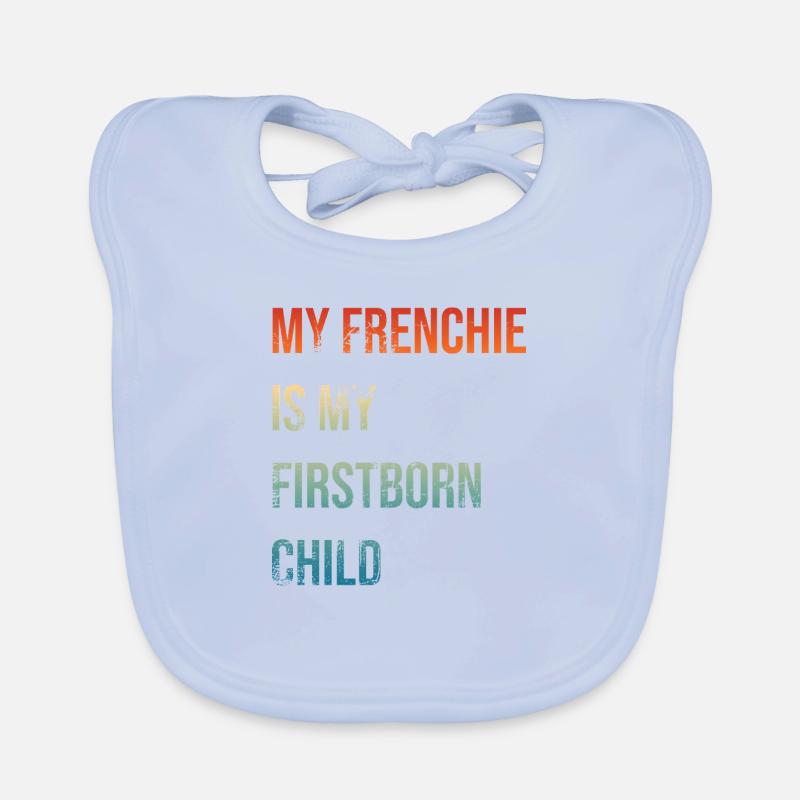 Frenchie Firstborn Organic Baby Bibs