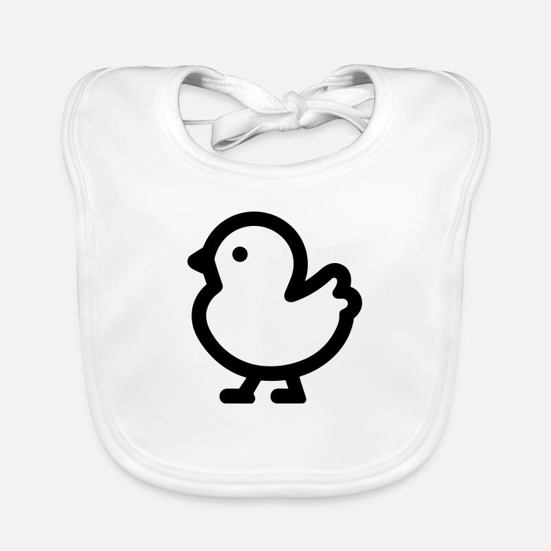 poussin Bavoir bio Bébé