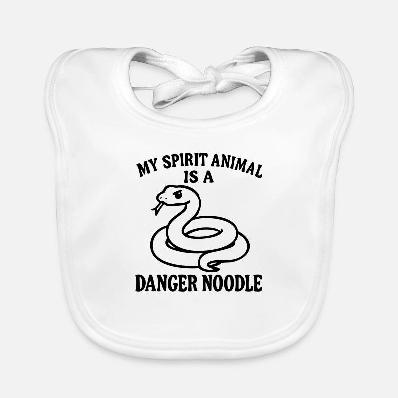 Serpent Animal Bavoir bio Bébé