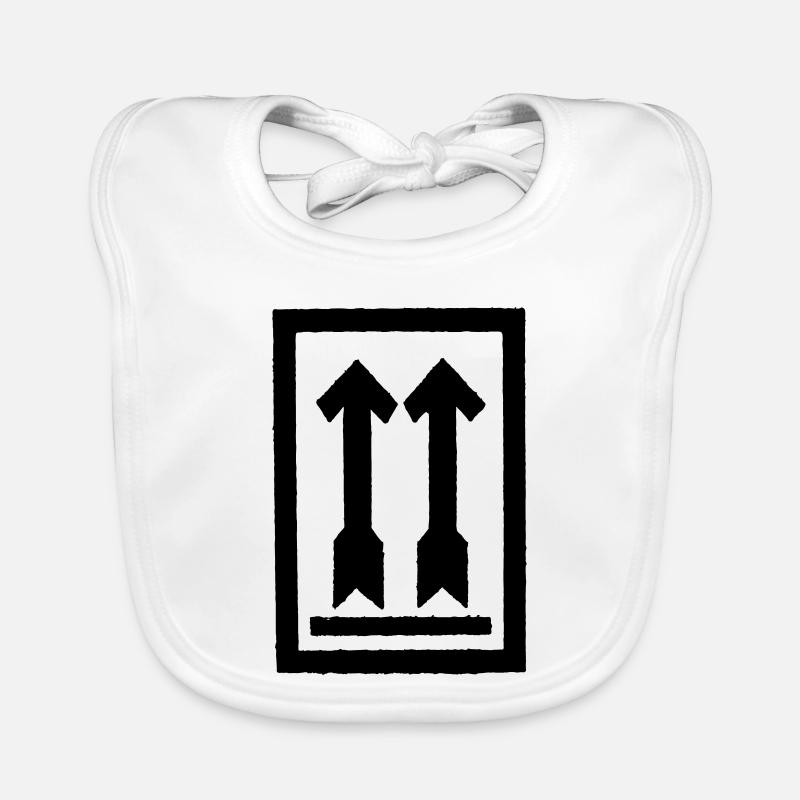 Lying upright Organic Baby Bibs
