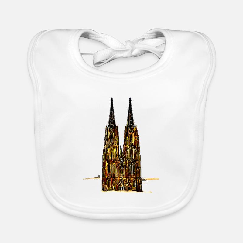 Kölner Dom Baby Bio-Lätzchen