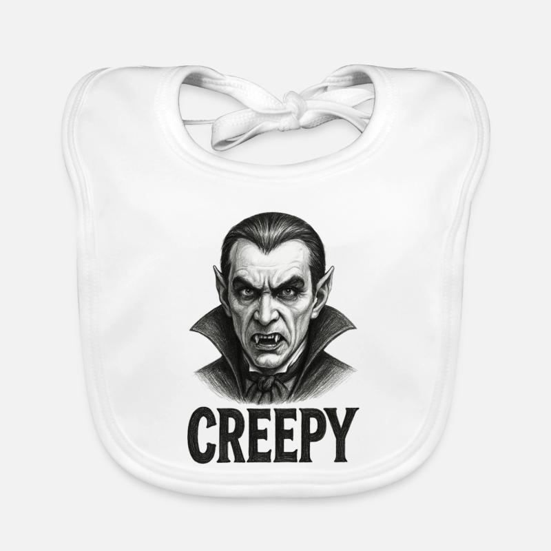 Vampire terrifiant - Halloween Bavoir bio Bébé