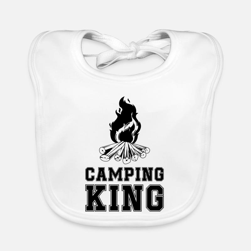 Camping King Campfire Organic Baby Bibs