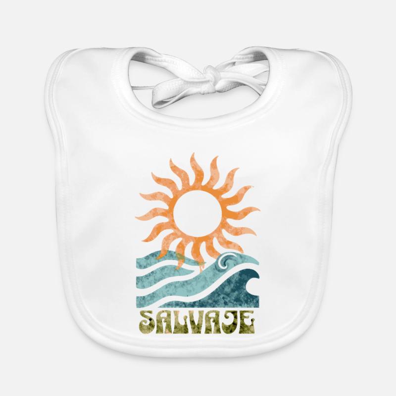 Surf Salvaje Baby Bio-Lätzchen