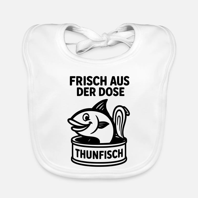 thunfisch dose Baby Bio-Lätzchen