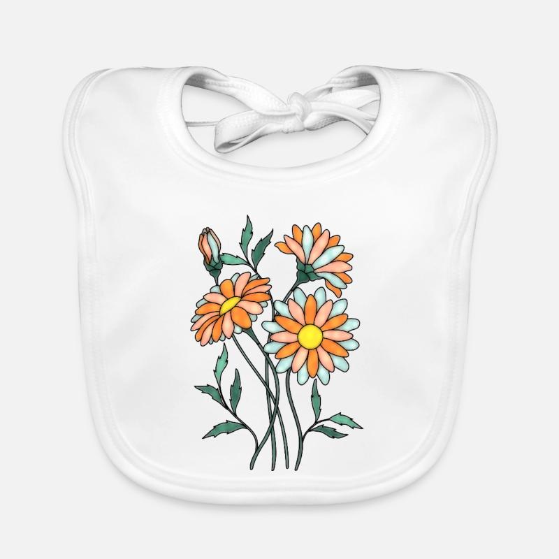 Blumen Bavoir bio Bébé