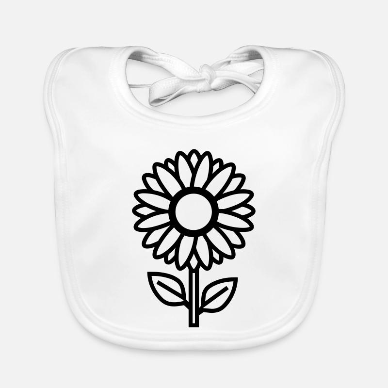 tournesol Bavoir bio Bébé