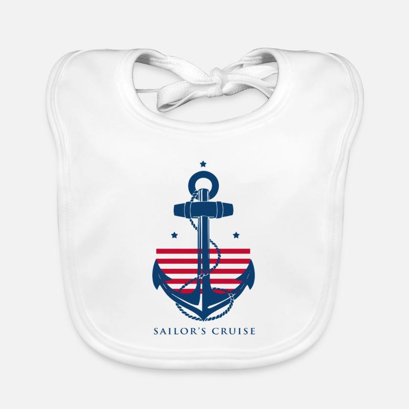 sailor Organic Baby Bibs