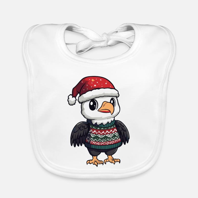 Noël de l’Aigle Bavoir bio Bébé
