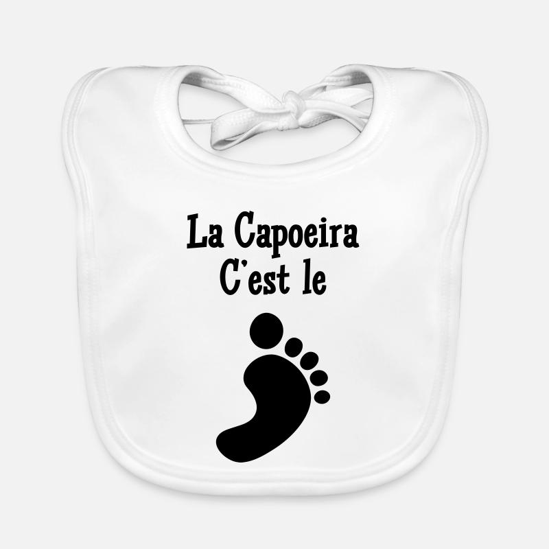 La Capoeira c'est le Pied Bavoir bio Bébé