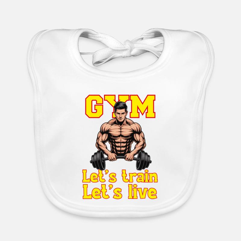 Lets_train Organic Baby Bibs