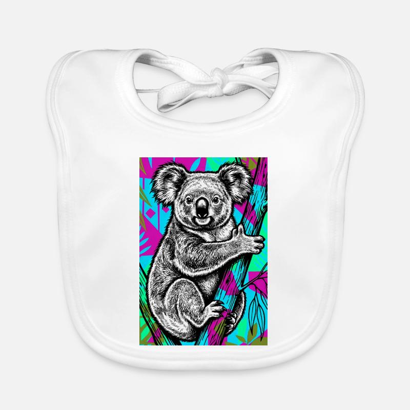 Koala Bavoir bio Bébé