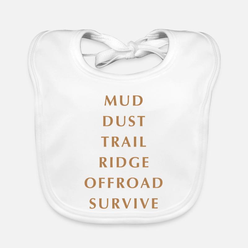 Shoulder writing Organic Baby Bibs