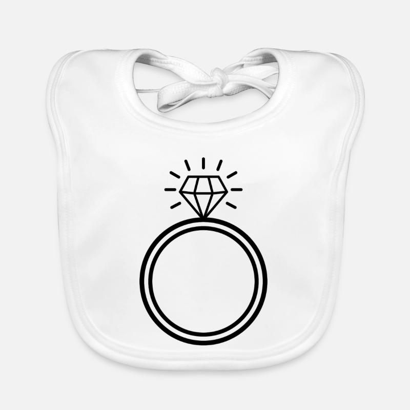 Diamantring Baby Bio-Lätzchen