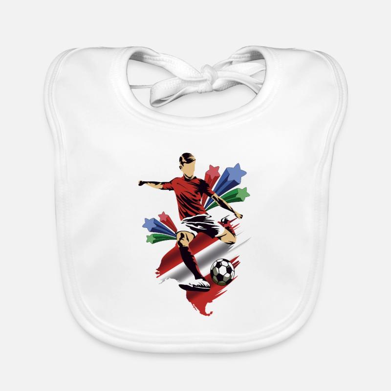 Austria - Austria - Flags Organic Baby Bibs