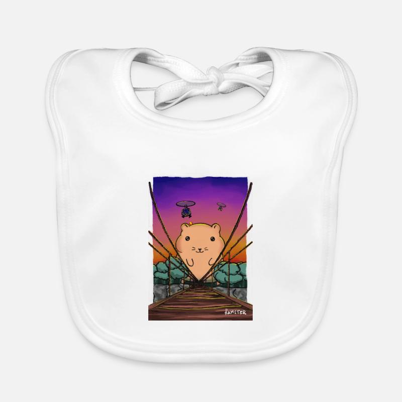War Hamster Organic Baby Bibs
