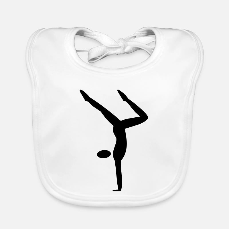 Appui tendu renversé Bavoir bio Bébé