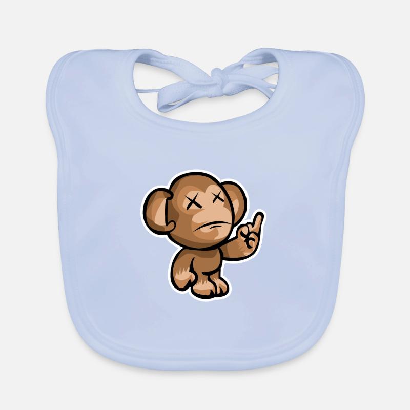 monkey Organic Baby Bibs