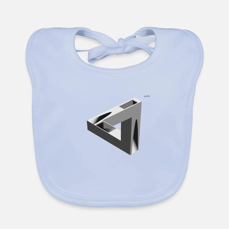 3D shape Organic Baby Bibs